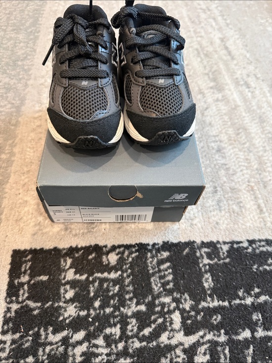 New Balance Other - New Balance Kids Black and White Athletic Sneakers